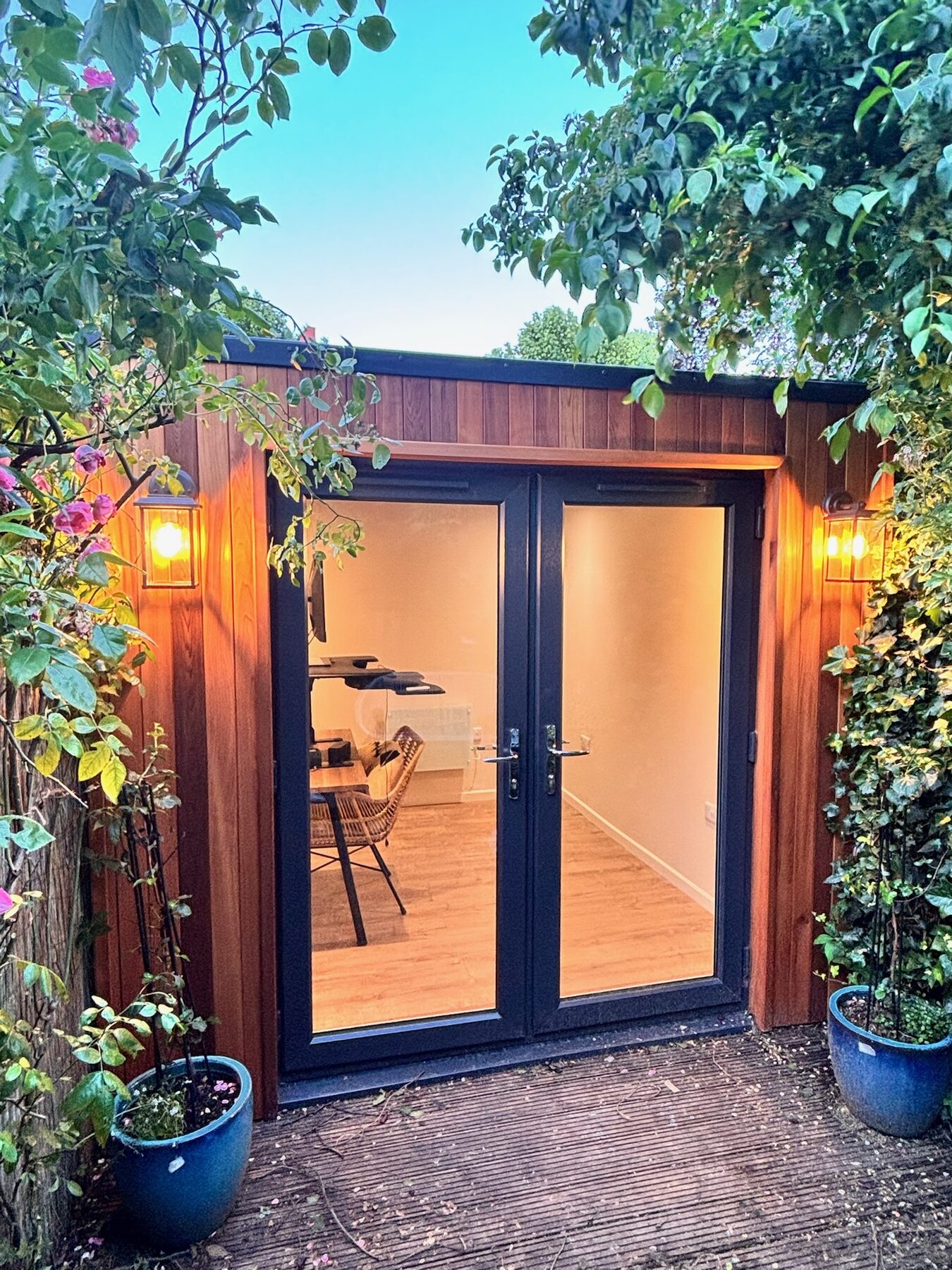 Finished garden room portrait photo 10
