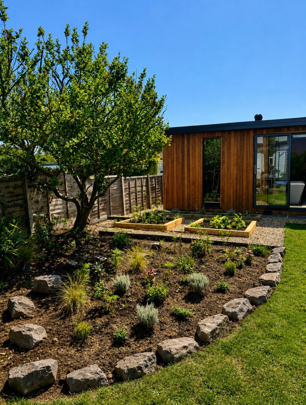 Finished garden room portrait photo 13